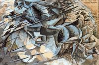 Umberto Boccioni - The Charge of the Lancers